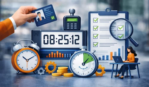 Einfache Arbeitszeiterfassung